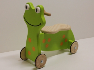 Kleinkinderroller Frosch